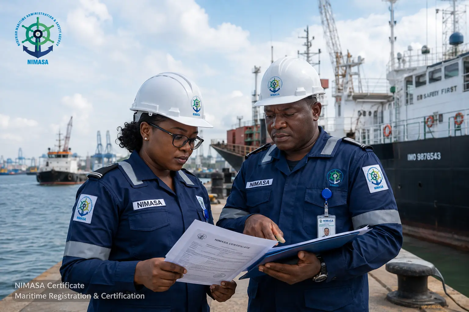 NIMASA certificate and maritime vessel registration in Nigeria