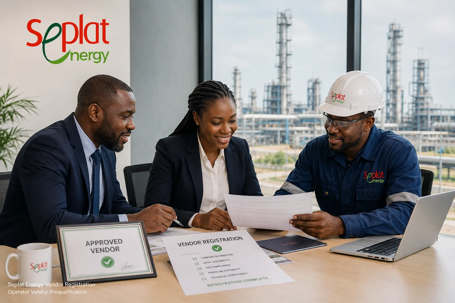 Seplat Energy vendor registration and operator supplier prequalification in Nigeria